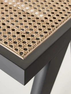 Taburete con tejido vienés Sissi