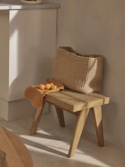 Taburete con tejido vienés Sissi