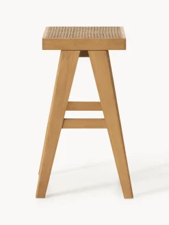 Taburete de bar con tejido vienés Sissi