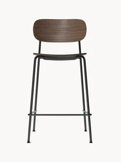 Taburete de bar de metal y madera Co