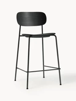 Taburete de bar de metal y madera Co