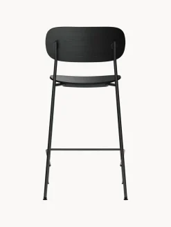 Taburete de bar de metal y madera Co