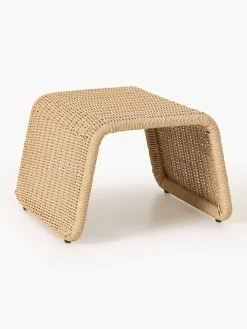 Taburete de exterior de mimbre Hank