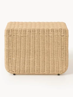 Taburete de exterior de mimbre Hank