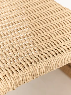 Taburete de exterior de mimbre Hank