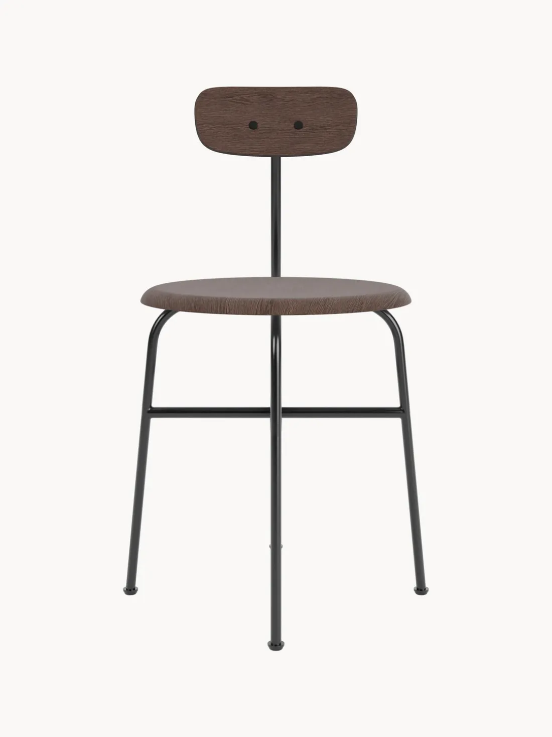 Taburete de madera con estructura de metal Afteroom