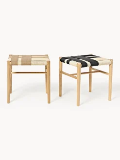 Taburete de madera de fresno Mani