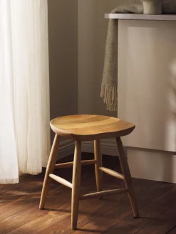 Taburete de madera de mango Nino