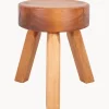 Taburete de madera de pino AML