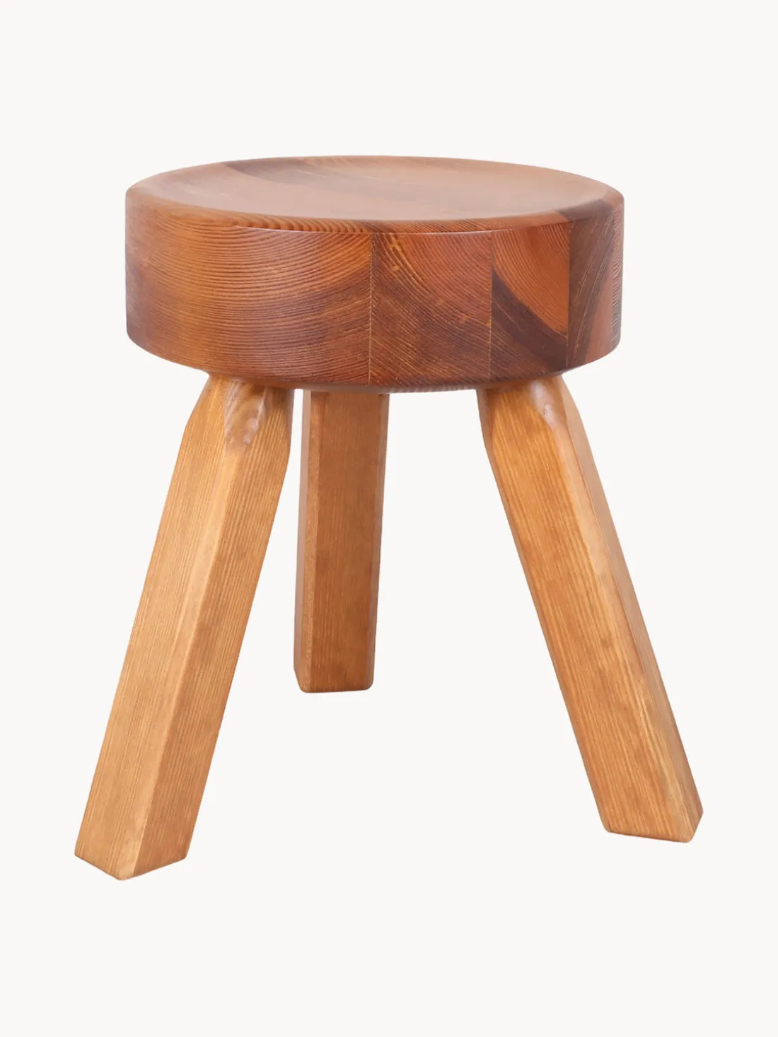 Taburete de madera de pino AML