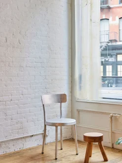 Taburete de madera de pino AML