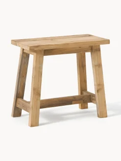 Taburete de madera de teca Lawas