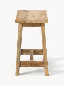 Taburete de madera de teca Lawas