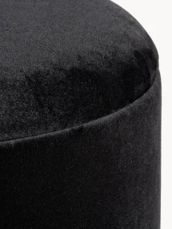 Taburete de terciopelo con espacio de almacenamiento Polina