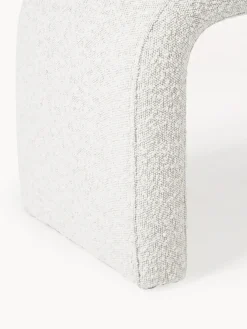 Taburete en tejido bouclé Penelope