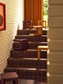 Taburete infantil de madera Audrey