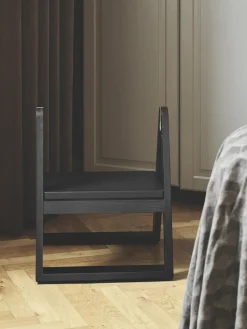 Taburete plegable de madera de fresno Reech