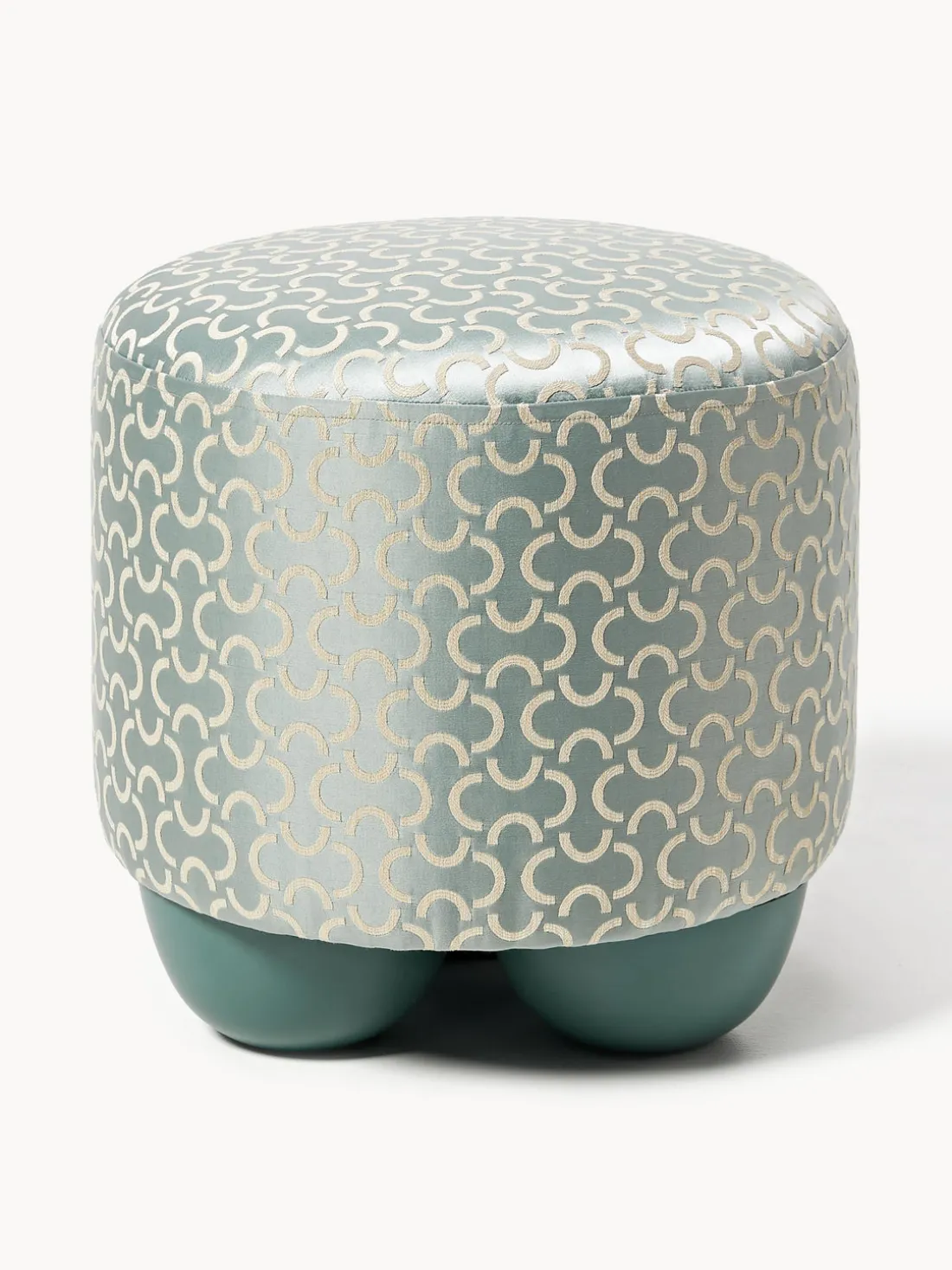 Taburete tapizado de diseño DEDAR Milano x Westwing Lino