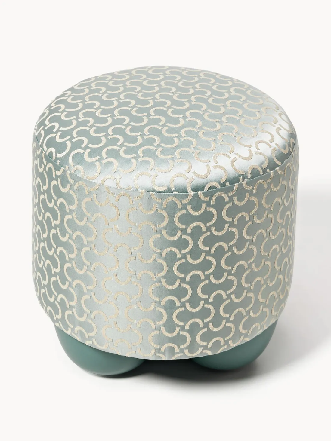 Taburete tapizado de diseño DEDAR Milano x Westwing Lino