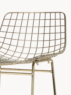 Taburetes alto de metal Wire, 2 uds.