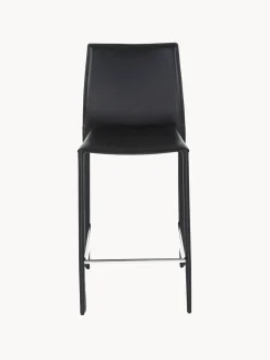 Taburetes altos de cuero Boréalys, 2 uds.