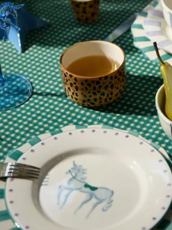 Taza artesanal Leopard