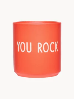 Taza con frase de diseño Favourite YOU ROCK