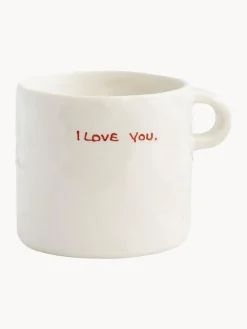 Taza pintada a mano I Love You
