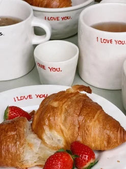 Taza pintada a mano I Love You
