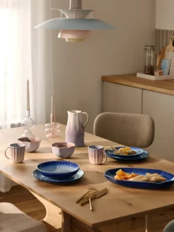 Tazas artesanales con esmalte reactivo Vinci, 4 uds.