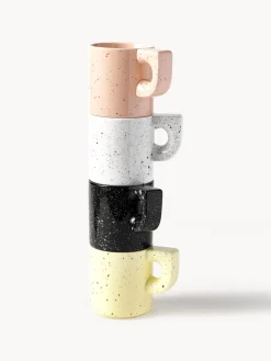 Tazas artesanales de porcelana Aiko, 2 uds.