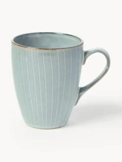 Tazas artesanales Nordic Sea, 400 ml, 6 uds.