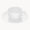 Tazas con platitos de porcelana artesanales Cosmopolitan, 2 uds.