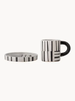 Tazas con platitos Frankie (2 uds.)