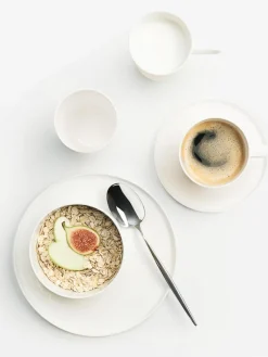 Tazas de café con platitos de porcelana Oco, 6 uds.