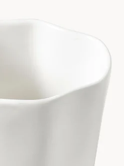 Tazas de café de porcelana con forma orgánica Joana, 4 uds.