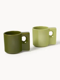 Tazas de porcelana Keira, 2 uds.