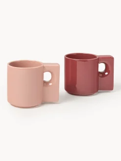 Tazas de porcelana Keira, 2 uds.