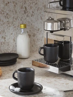 Tazas espresso con platillos Nordic Kitchen, 4 uds.