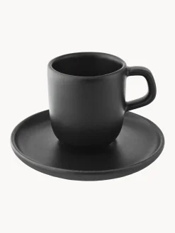 Tazas espresso con platillos Nordic Kitchen, 4 uds.