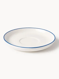 Tazas espresso con platitos de porcelana Facile, 2 uds.