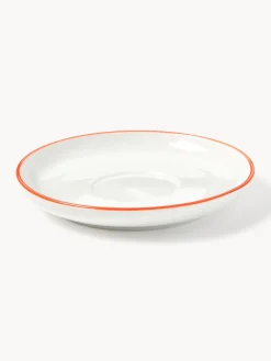Tazas espresso con platitos de porcelana Facile, 2 uds.