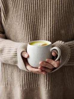 Tazas grandes artesanales Nordic Vanilla, 2 uds.