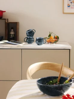 Tazas grandes artesanales Macey, 4 uds.