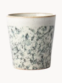 Tazas pequeñas artesanales 70's, 4 uds.