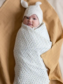 Toalla bebé de algodón ecológico Capri
