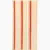 Toalla de playa de rayas con extremos de flecos Miri