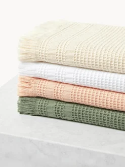 Toalla tipo gofre Yara, tamaños diferentes