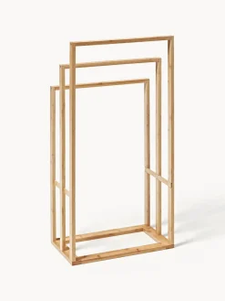 Toallero de bambú Kit