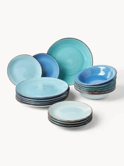 Vajilla artesanal Baita, 6 comensales (18 pzas.)